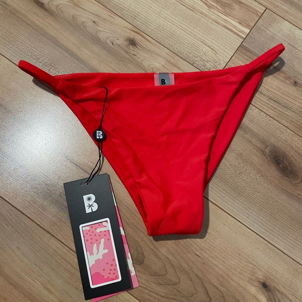 Red Blackbough Swim Bottoms